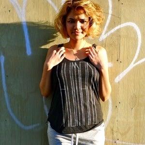 Image of Humans - Women's Tank Top (grey)