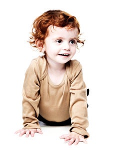 Image of Gardner long Sleeve T shirt Honey