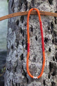 Image of afro lei necklace - pele