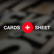 Image of Helveticards Deck + Uncut Sheet Set