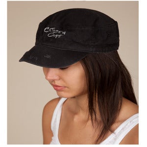Image of Citizen Cope - Destroyed Fidel Cap - Black