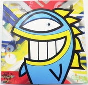 Image of PEZ graffiti canvas "girl one"
