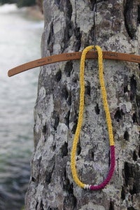Image of afro lei necklace - nani