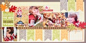 Image of Watch The Leaves Turn Double Page Layout Kit