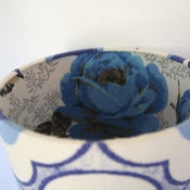 Image of Hope Lined Barkcloth Lampshade