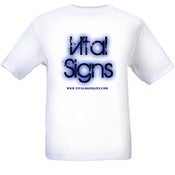 Image of Vital Signs White Tee: Pre-Order