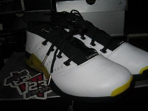 Image of Air Jordan XVII (17) Low "Lightning / All Star" *SOLD OUT*