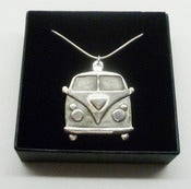 Image of Sterling Silver Kombi Van Pendant Necklace