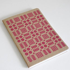 Image of Llyfr Nodiadau Print Carthen - <em>Welsh Blanket Print Notebook</em>