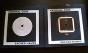 Image of Criminal Code - Sacred Hands b/w Distressed Dreams 7"