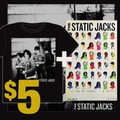 Image of (BLACK) Fever Dog Tee + Poster