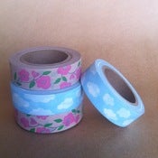 Image of paper boat press WASHI TAPE