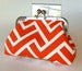 Image of Tangerine Geometric Clutch