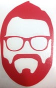 Image of Rutledge Silhouette Decal (Red)