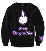 Image of F Competition! Crewneck Sweater (Black)