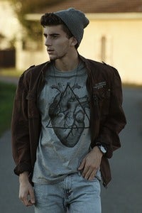 Image of T-shirt homme Love will tear us apart by Dadawan X Camille Stella 
