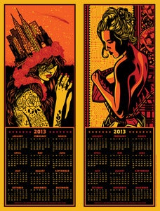 Image of 2013 Calendar - The Queen and The Warrior