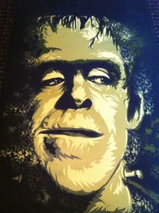 Image of "Fred Gwynne" (1/1 ON WOOD)