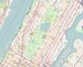 Image of Urban Gridded Earrings/Necklace - NY Central Park