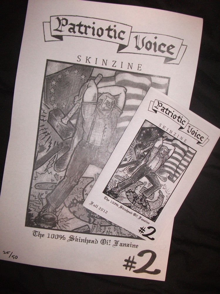Patriotic Voice Skinzine #2 and poster!