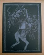 Image of 'krampus' print