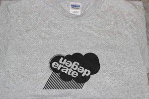Image of Degenerate 'Cloud' logo t shirt GREY