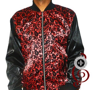 Image of Red Pierre' Members Club Silk Jacket 
