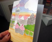 Image of 10-PACK STATIONERY CARDS: CUPCAKE LOVE IN SEATTLE