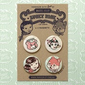 Image of Magic Girl & Friends Magnet Set