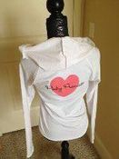 Image of Pinky Promise 1/2 Zip Hooded Sweatshirt
