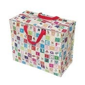 Image of Jumbo storage bag - alphabet