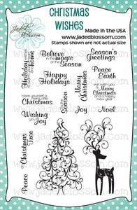 Image of Christmas Wishes (4x6) ~ Peachy