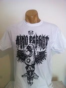 Image of The Stench of Hardcore Pub Trash (White Shirt with Black print - 2 sided) 