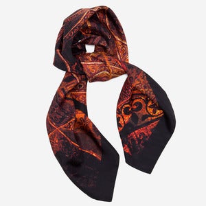 Image of Purple Gold - Silk Scarf