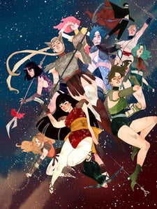 Image of Sailor Moon 9x12"