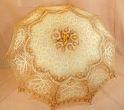 Image of Lace Parasol Beige