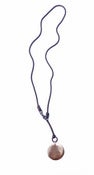 Image of Black Medallion Pendant