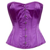 Image of Purple Satin Overbust