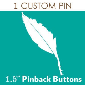 Image of 1 Custom Pinback Button