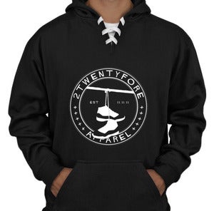 Image of 'Concords' Emblem Laced Hoodie