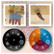 Image of DK031: Adobe Homes - Piñata 9" EP w/ Etched B-side - Black /30, Tri-Colour /100