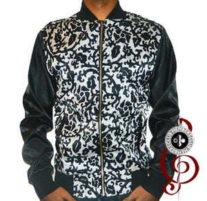 Image of Black Pierre' Members Club Silk Jacket