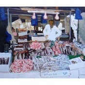 Image of Trevor Burgess: Fish Stall