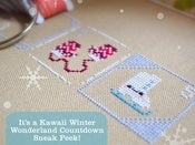 Image of Cosmo Embroidery Floss Palette : Kawaii Winter Wonderland Countdown