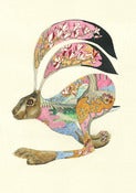 Image of Hare Running - Print