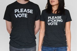Image of Please Vote Shirts
