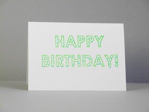 Image of Happy birthday confetti