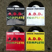 Image of Chuck Persons' 'A.D.D. Complete Locked Groove Editions I-IV' 7"s