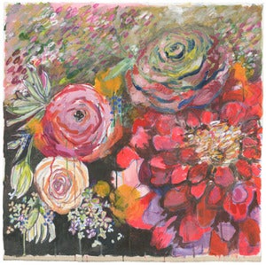 Image of raleigh flowers 30.5"x30.5"
