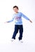 Image of Big Brother Shirt - If you Mustache I'm a Big Bro Now Long Sleeve T-Shirt 6251 RED Ink